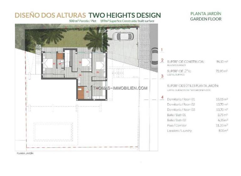 Villa zum Kauf 1.160.000 € 5 Zimmer 196 m² 500 m² Grundstück Orihuela Costa 03189