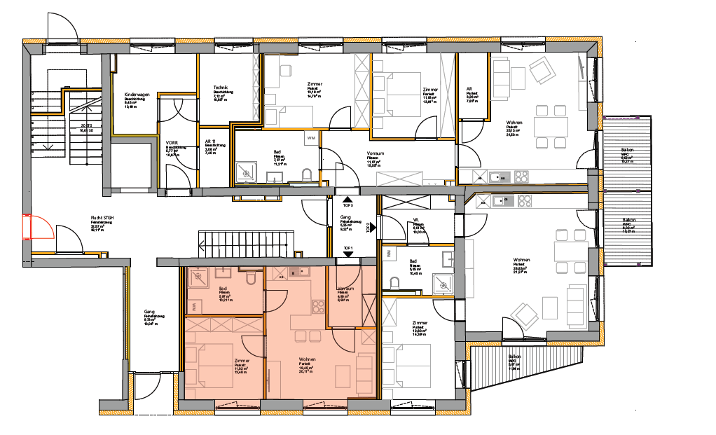 Wohnung zur Miete 353 € 2 Zimmer 41,5 m²<br/>Wohnfläche Marktplatz 14 Oberneukirchen 4181