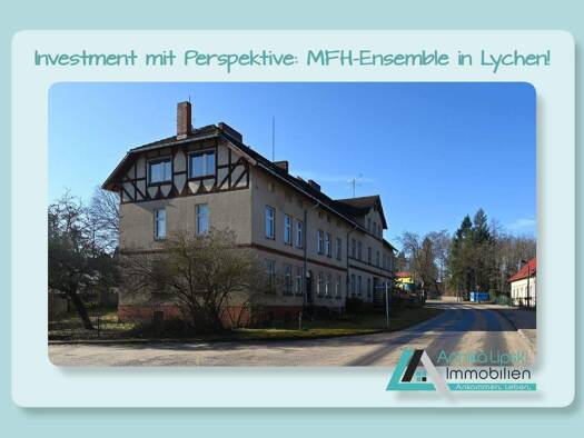 Mehrfamilienhaus zum Kauf 230.000 € 23 Zimmer 553 m² 2.148 m² Grundstück Lychen Lychen 17279