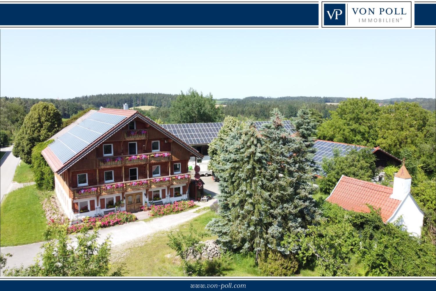 Bauernhaus zum Kauf 998.000 € 12 Zimmer 305,8 m²<br/>Wohnfläche 8.500 m²<br/>Grundstück Niederach Erlbach 84567