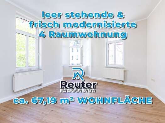 Wohnung zum Kauf 220.000 € 4 Zimmer 67,2 m² frei ab sofort Karl-Liebknecht-Straße 51 Wenigenjena Jena 07749