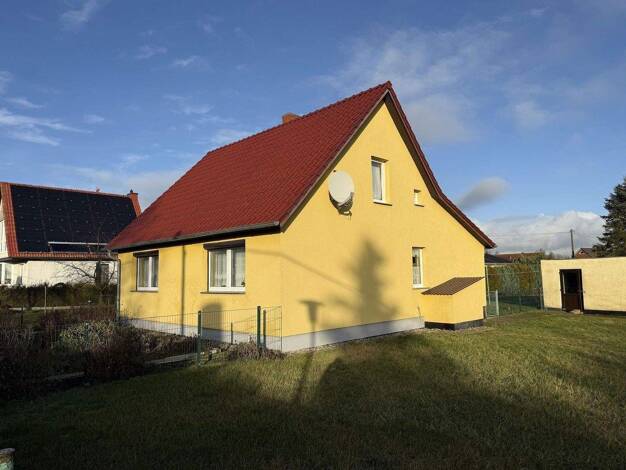 Einfamilienhaus zum Kauf provisionsfrei 184.000 € 6 Zimmer 100 m² 450 m² Grundstück Zum Haff 1 Teßmannsdorf Am Salzhaff - Teßmannsdorf 18233