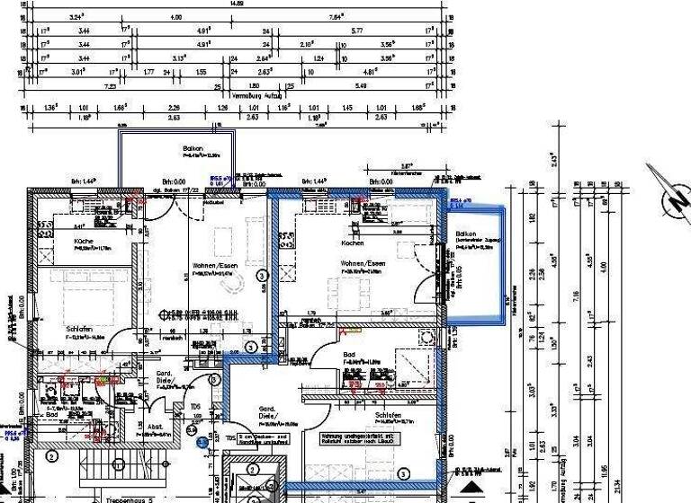 Wohnung zur Miete 871 € 2 Zimmer 67 m² 2. Geschoss frei ab 01.07.2026 Germersheim 76726