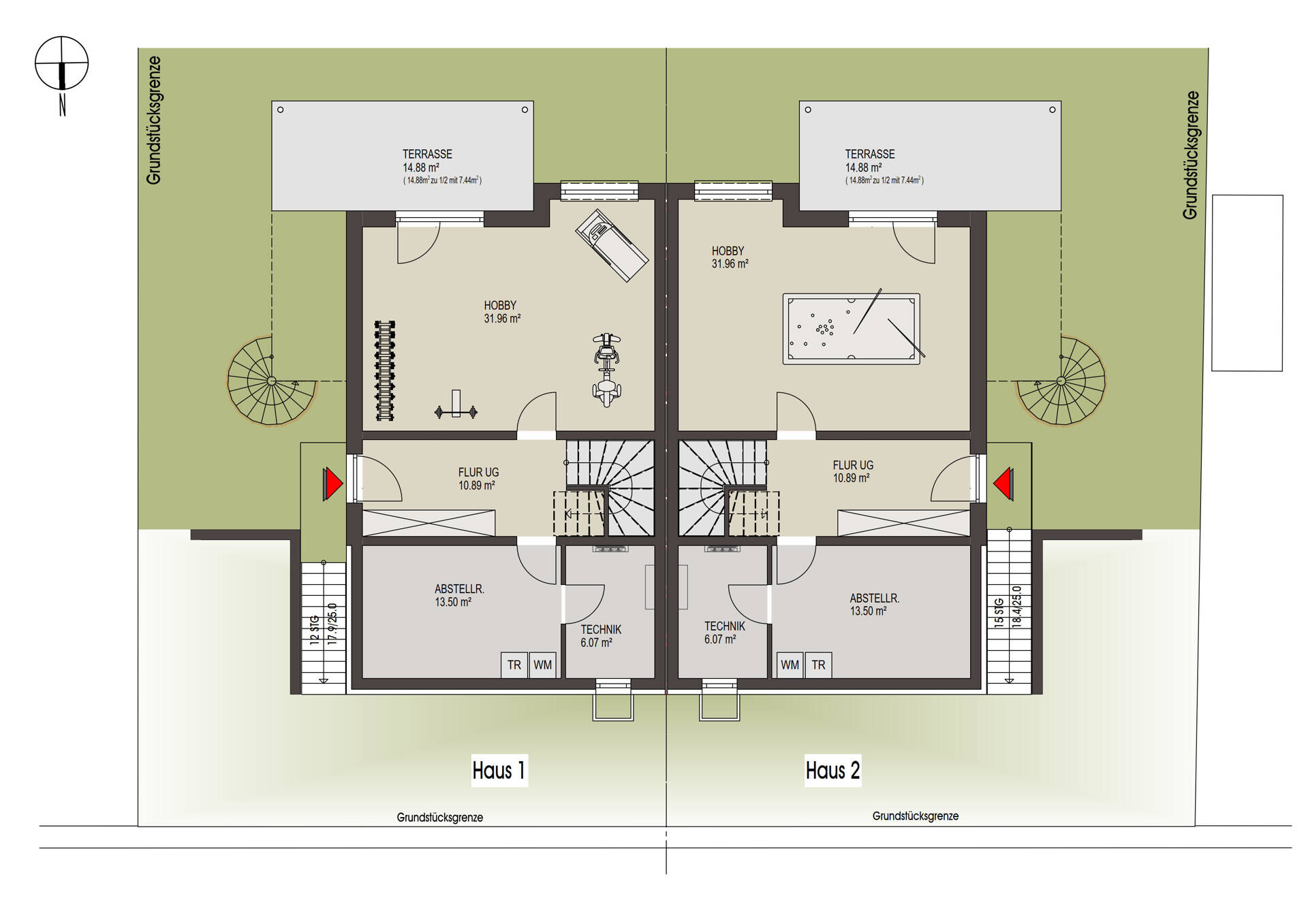 Doppelhaushälfte zum Kauf provisionsfrei 529.000 € 6 Zimmer 180,1 m²<br/>Wohnfläche 340,6 m²<br/>Grundstück Pfeffingen Albstadt 72459