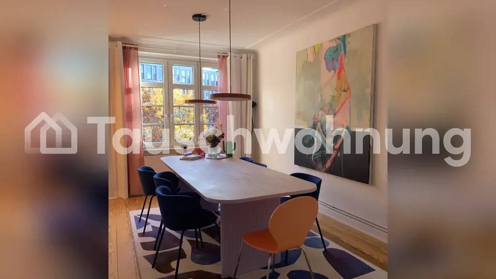Wohnung zur Miete Tauschwohnung 1.600 € 3 Zimmer 90 m² 2. Geschoss Winterhude Hamburg 22301