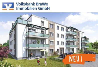 Wohnung zum Kauf - Neubau provisionsfrei 389.700 € 3 Zimmer 109,3 m² Fallersleben Wolfsburg 38442