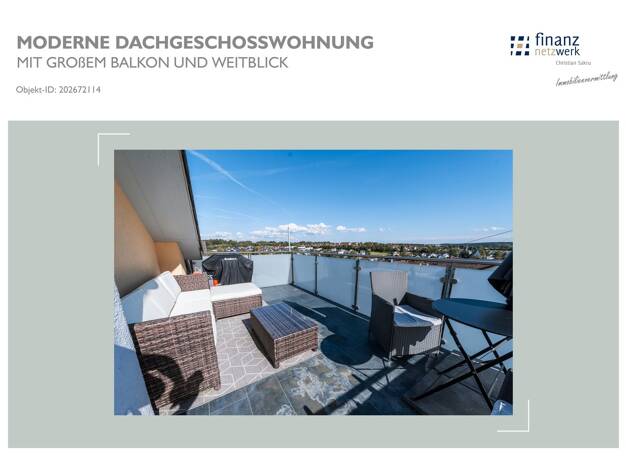 Wohnung zum Kauf 230.000 € 2 Zimmer 70 m² Hohenneuffenstraße 11 Sigmaringen Sigmaringen 72488