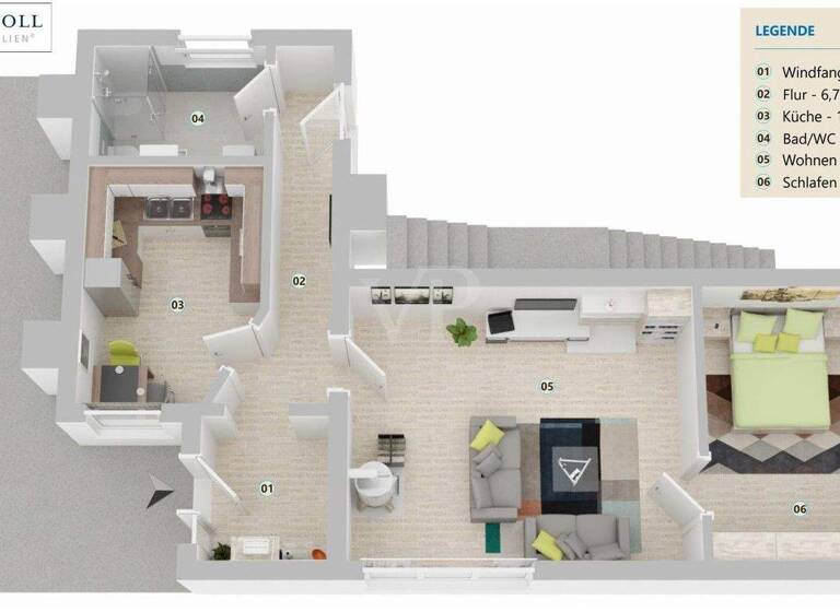 Einfamilienhaus zum Kauf 320.000 € 3 Zimmer 95 m² 678 m² Grundstück Nienhagen Rostock / Nienhagen 18146