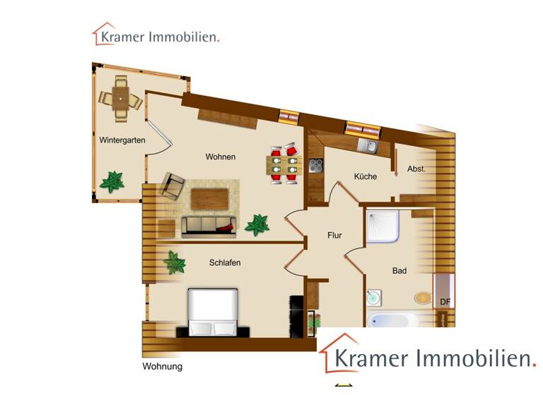 Wohnung zum Kauf 229.000 € 2 Zimmer 79,1 m² Varel 26316