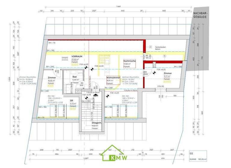 Wohnung zum Kauf 285.000 € 5 Zimmer 101,4 m² Krems an der Donau 3500