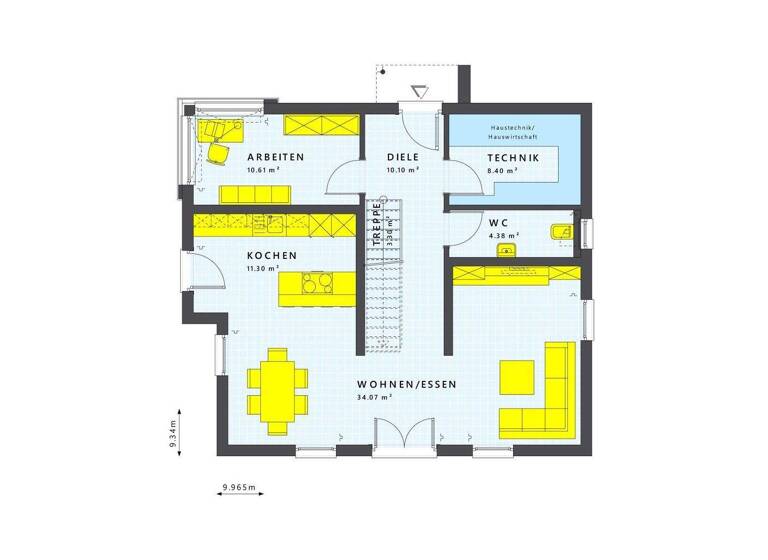 Einfamilienhaus zum Kauf provisionsfrei 402.745 € 4 Zimmer 153 m² 1.062 m² Grundstück Maasdorf 04924