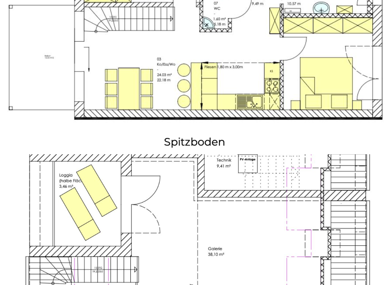 Maisonette zum Kauf provisionsfrei 660.800 € 4 Zimmer 113 m² Stadeln Fürth 90765