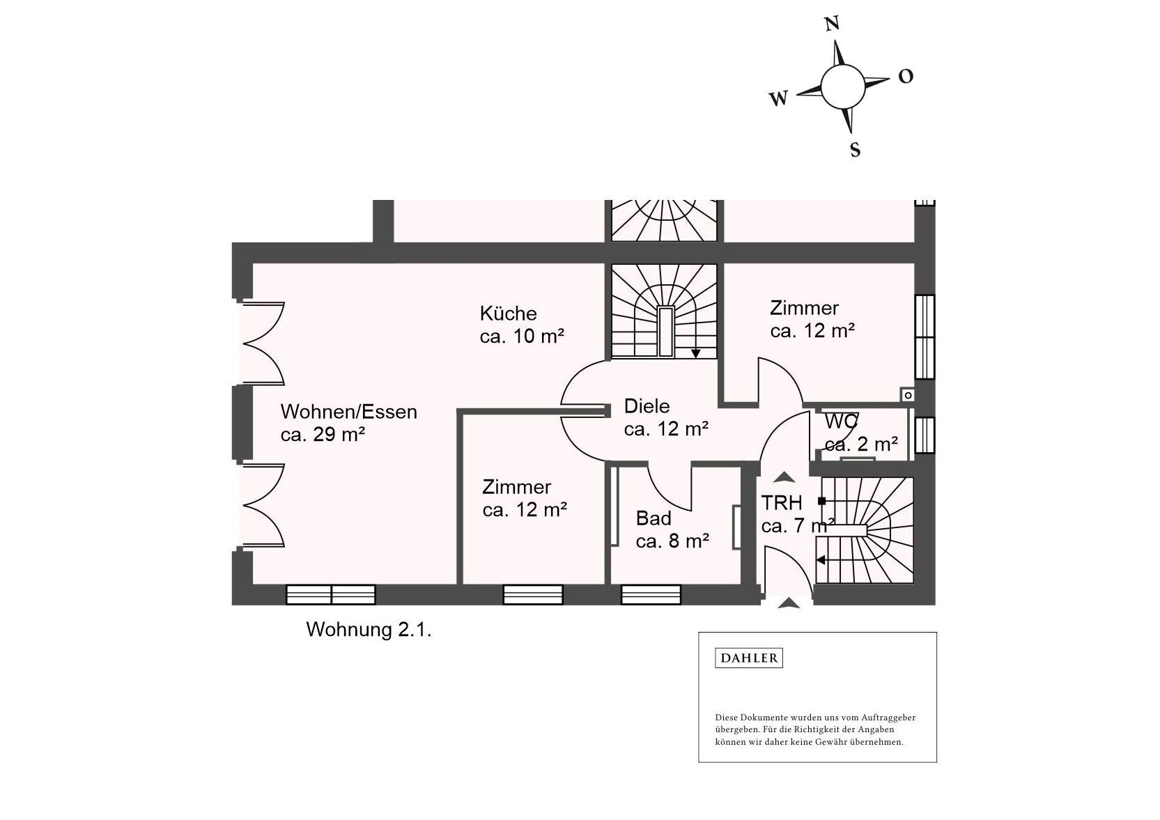 Wohnung zum Kauf 965.000 € 4 Zimmer 136 m²<br/>Wohnfläche Volksdorf Hamburg 20095