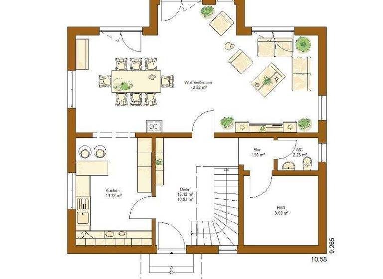 Einfamilienhaus zum Kauf provisionsfrei 478.000 € 5 Zimmer 165 m² 573 m² Grundstück Hundheim Külsheim 97900