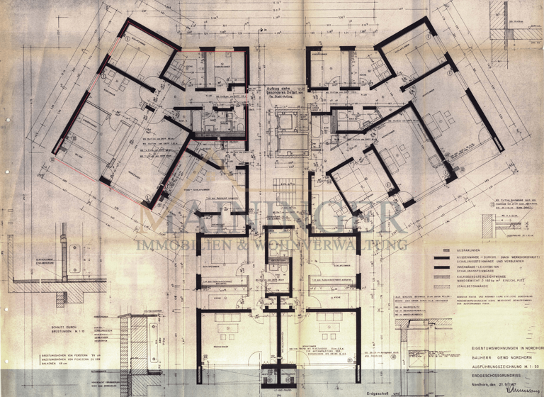 Wohnung zum Kauf provisionsfrei 180.000 € 4 Zimmer 101 m² 8. Geschoss Nordhorn 48527