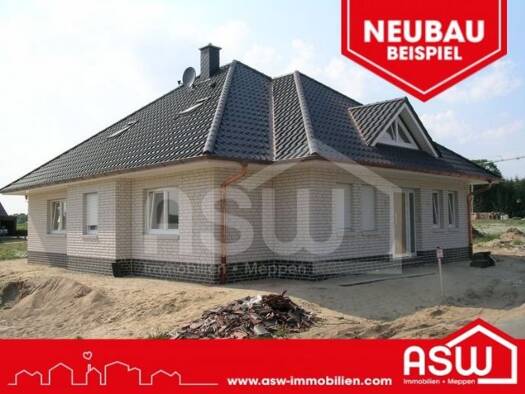 Einfamilienhaus zum Kauf - Erstbezug provisionsfrei 435.000 € 4 Zimmer 121,5 m² 595 m² Grundstück Geeste Geeste / Dalum 49744