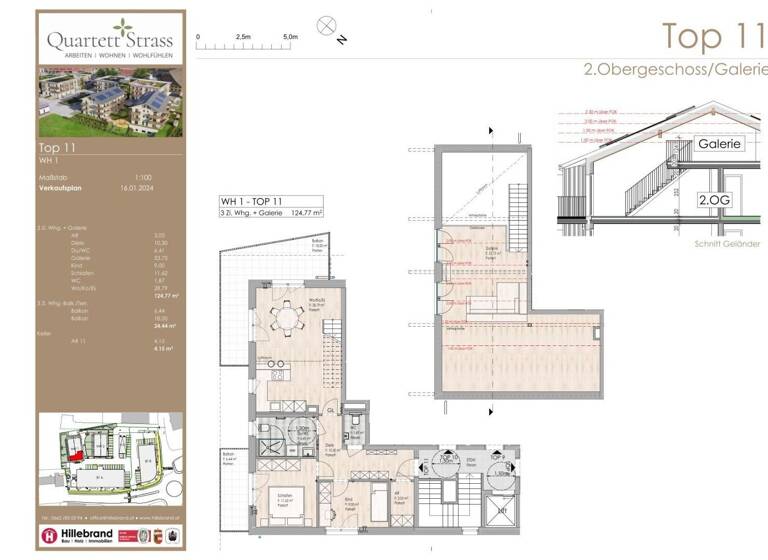 Wohnung zum Kauf 609.000 € 3,5 Zimmer 124,8 m² Eugendorf 5301