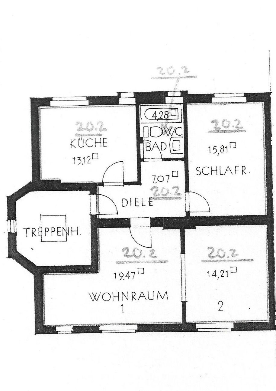 Wohnung zur Miete 630 € 2 Zimmer 74 m²<br/>Wohnfläche 1.<br/>Geschoss Kempener Feld Krefeld 47803