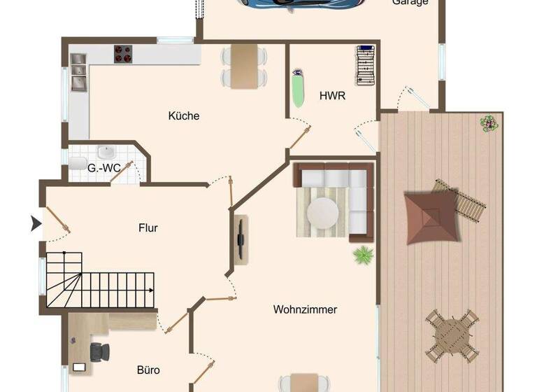 Einfamilienhaus zum Kauf 270.000 € 8 Zimmer 207 m² 893 m² Grundstück Ahmsen Lähden 49774