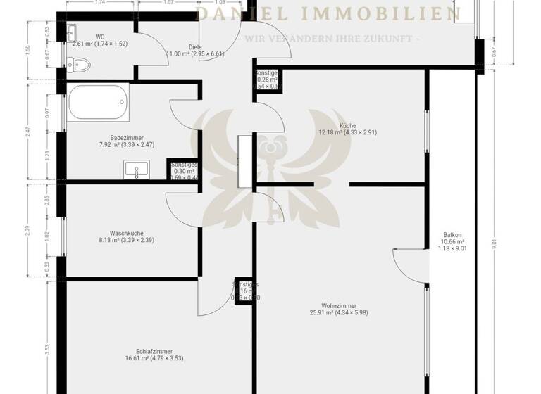 Wohnung zum Kauf 179.500 € 3 Zimmer 102,6 m² Altenufer Hengersberg / Altenufer 94491