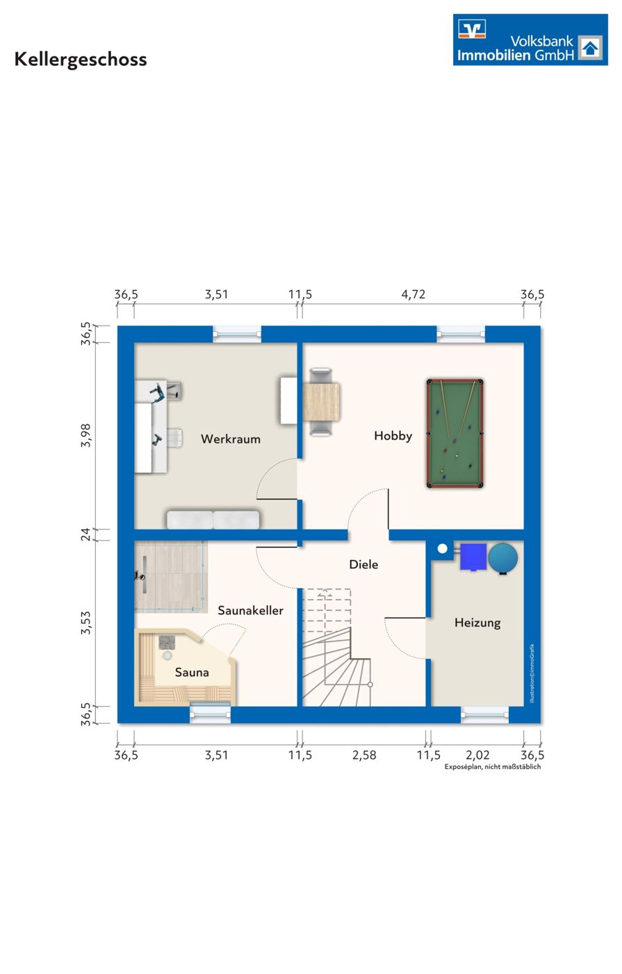 Einfamilienhaus zum Kauf provisionsfrei 322.500 € 4 Zimmer 97,4 m²<br/>Wohnfläche 545 m²<br/>Grundstück Friedrichstraße 24 Elmpt Niederkrüchten 41372