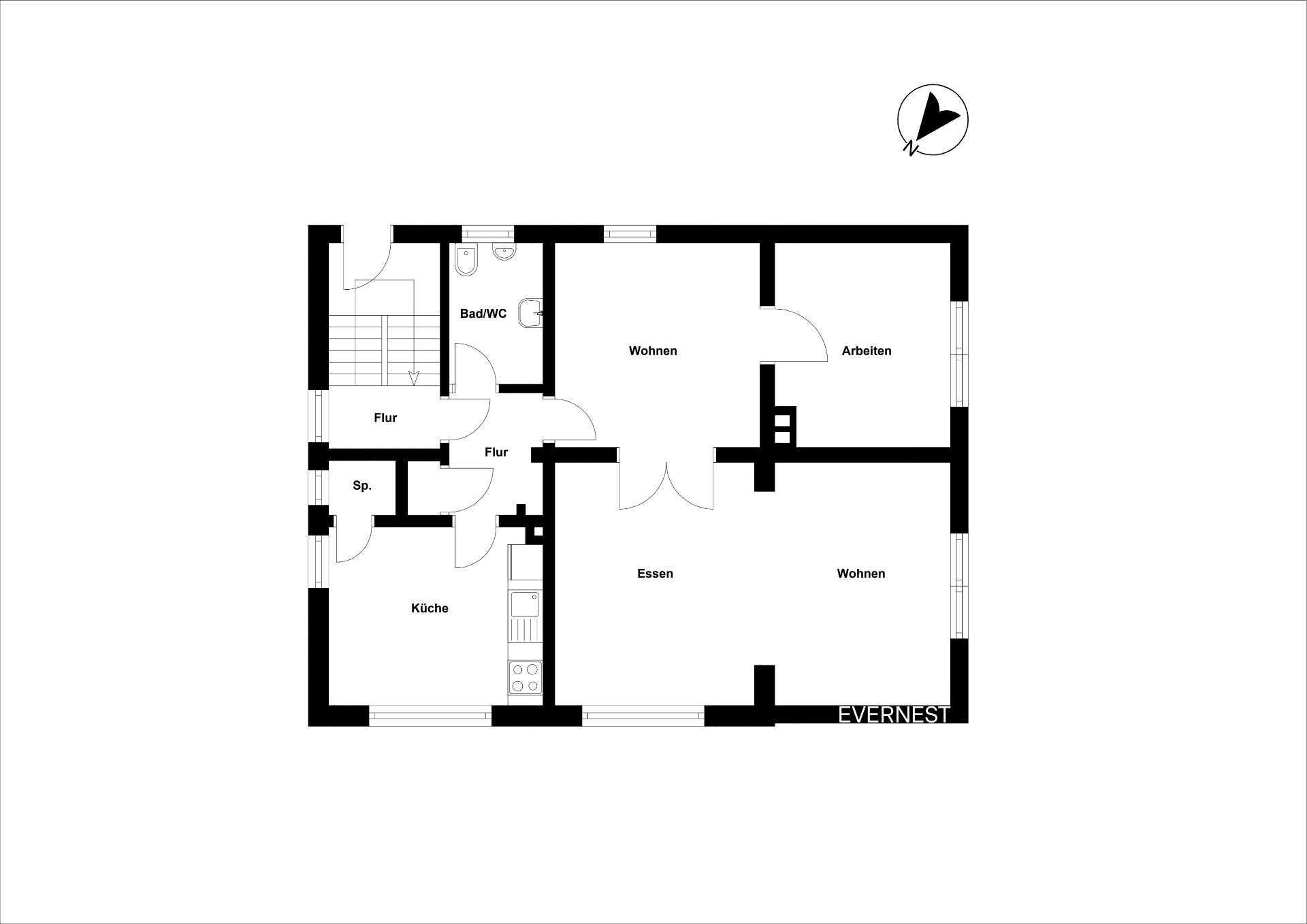 Einfamilienhaus zum Kauf 395.000 € 6 Zimmer 138 m²<br/>Wohnfläche 798 m²<br/>Grundstück Holzhausen Hohenstein 65329