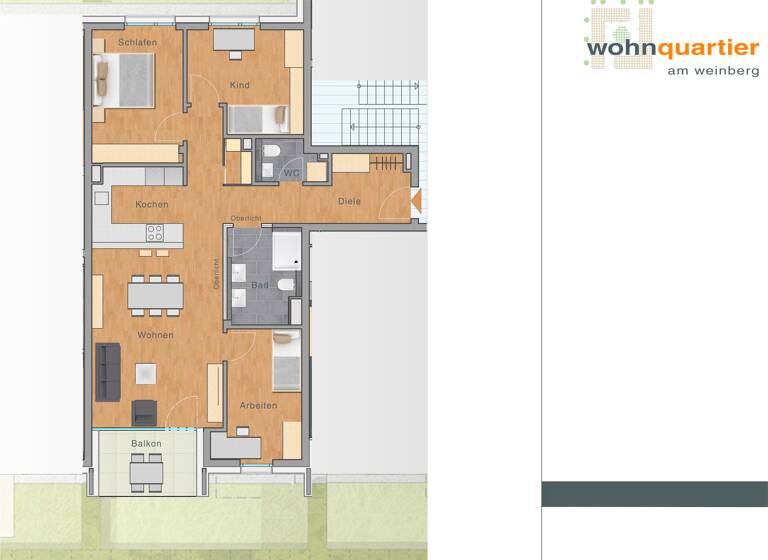 Wohnung zum Kauf provisionsfrei 596.000 € 4 Zimmer 94,6 m²<br/>Wohnfläche Eselsberg Ulm 89075
