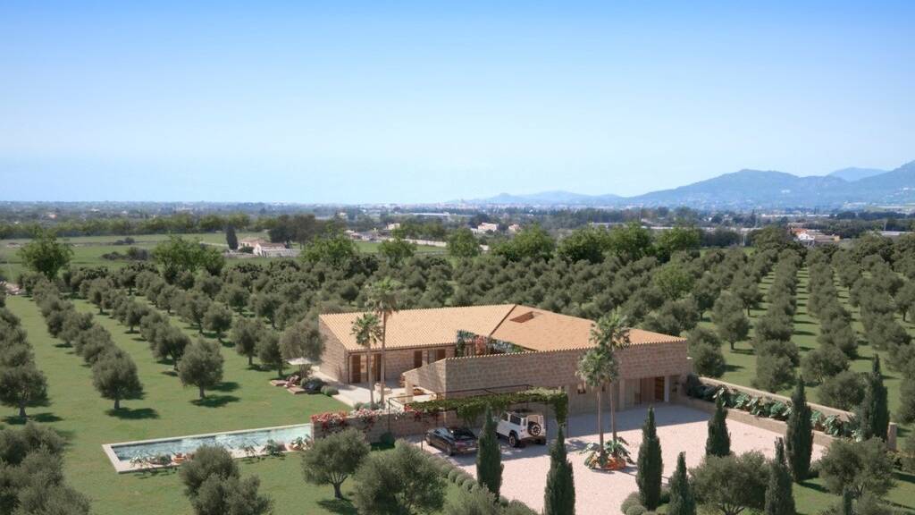 Bauernhaus zum Kauf 3.500.000 € 4 Zimmer 120.000 m² Grundstück Binissalem 07350