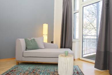 Wohnung zur Miete Wohnen auf Zeit 890 € 1 Zimmer 43 m² frei ab 01.09.2025 Südvorstadt Leipzig 04275