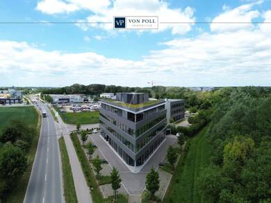 Bürofläche zur Miete - Erstbezug 13 € 739 m² Bürofläche teilbar ab 300 m² Gewerbegebiet - Südost Ingolstadt 85053