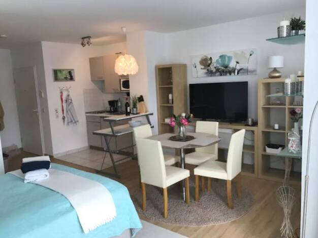 Studio zur Miete Wohnen auf Zeit 1.650 € 1 Zimmer 35 m² frei ab 05.04.2026 Hartenberg/Münchfeld Mainz 55122