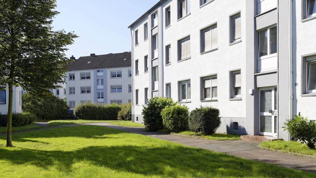 Wohnung zur Miete 379 € 2 Zimmer 46 m² 1. Geschoss Scharnhorststraße 25 Friemersheim Duisburg 47229