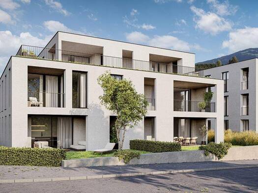 Terrassenwohnung zum Kauf - Erstbezug provisionsfrei 499.000 € 3 Zimmer 65,7 m² 1. Geschoss Haferweg Dornbirn 6850