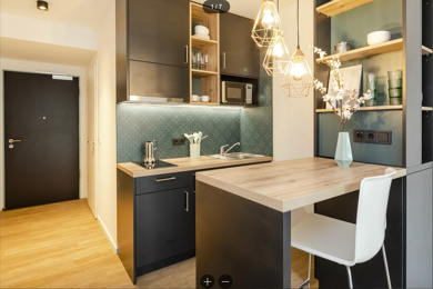 Studio zur Miete 899 € 1 Zimmer 21,9 m² 7 Geschosse frei ab 01.09.2025 Lyoner Straße Schwanheim Frankfurt am Main 60528