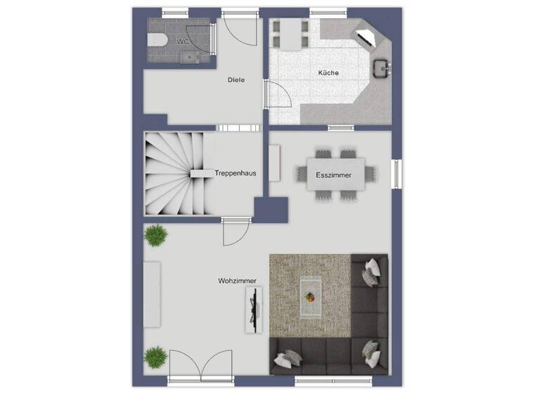 Doppelhaushälfte zum Kauf 550.000 € 5 Zimmer 185,5 m² 319 m² Grundstück Mühldorf Mühldorf am Inn 84453