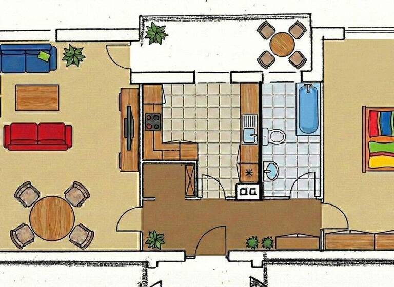 Wohnung zum Kauf 220.000 € 2 Zimmer 52 m² 1. Geschoss Am Dianaplatz 8 Waidmannslust Berlin 13469