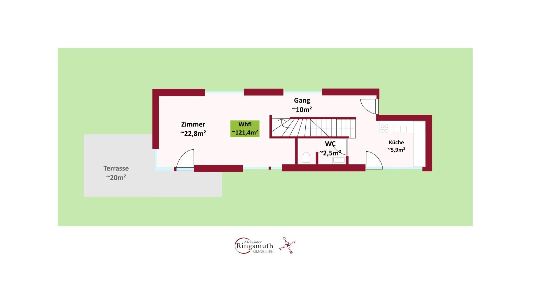 Einfamilienhaus zur Miete 2.272 € 5 Zimmer 156 m²<br/>Wohnfläche 256,1 m²<br/>Grundstück Wien 1220