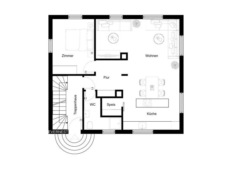 Einfamilienhaus zum Kauf 695.000 € 4 Zimmer 157,8 m² 681 m² Grundstück Bischberg 96120