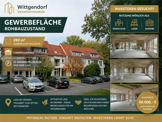 Verkaufsfläche zum Kauf 50.000 € 281 m² Verkaufsfläche Wittgendorf Zittau 02778