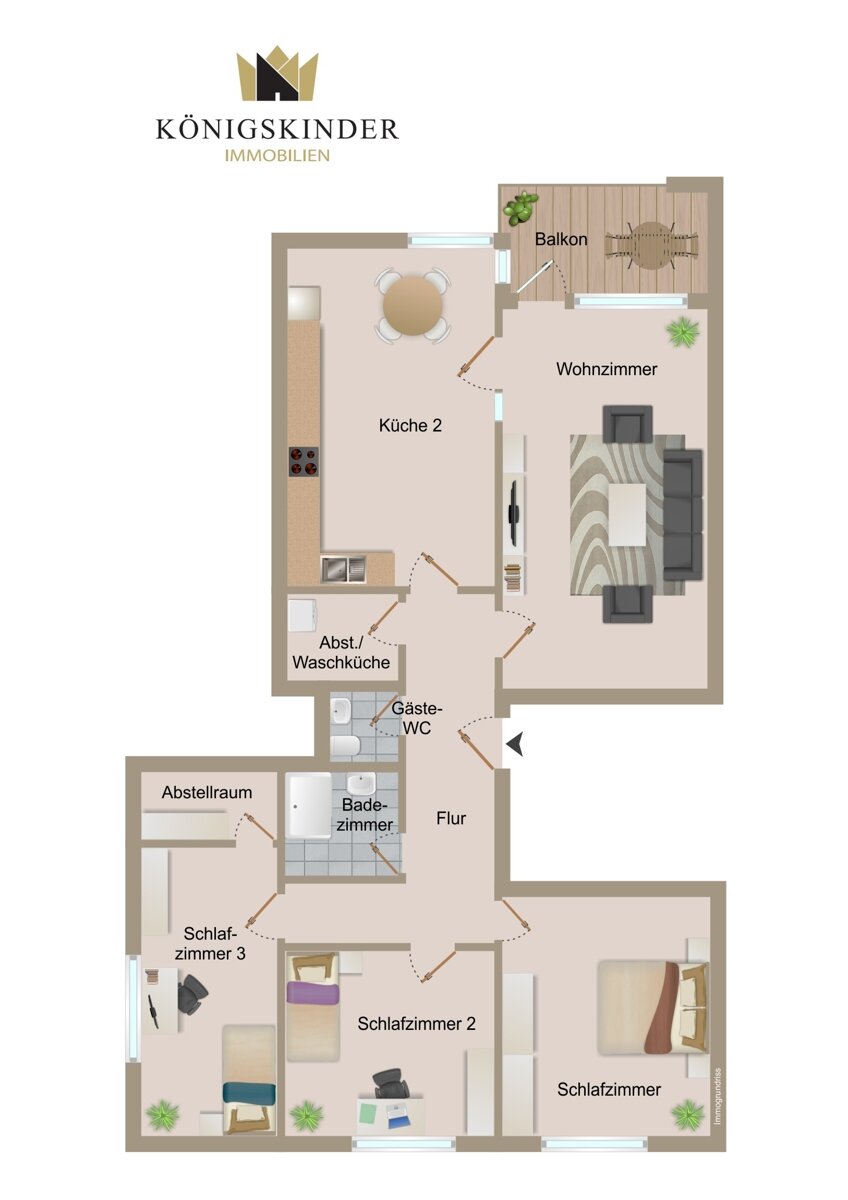 Wohnung zum Kauf 325.000 € 4,5 Zimmer 98,8 m²<br/>Wohnfläche Neugereut Stuttgart / Neugereut 70378