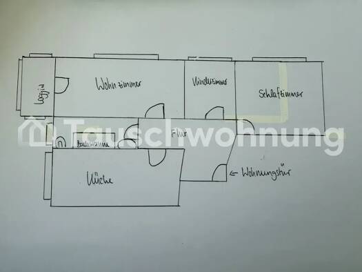 Wohnung zur Miete Tauschwohnung 472 € 2,5 Zimmer 74 m² 4. Geschoss Britz Berlin 12059