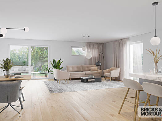 Wohnung zur Miete - Erstbezug 1.700 € 4,5 Zimmer 95 m² Dachgeschoss, 2. Geschoss frei ab sofort Deiningen 86738