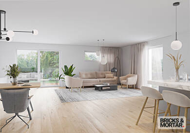 Wohnung zur Miete - Neubau 1.700 € 4,5 Zimmer 95 m² Dachgeschoss, 2. Geschoss frei ab sofort Deiningen 86738
