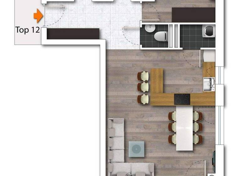 Wohnung zur Miete - Erstbezug 1.300 € 3 Zimmer 73,7 m² Oberlangkampfen 6336