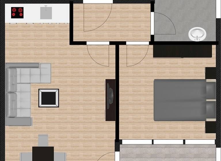 Wohnung zum Kauf 79.900 € 2 Zimmer 34 m² 4. Geschoss Grubweg Passau 94034