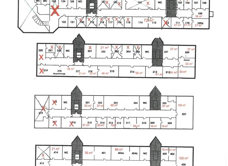 Bürofläche zur Miete 54 Zimmer 2.359 m² Bürofläche teilbar ab 16 m² Bitterfeld Bitterfeld-Wolfen 06749
