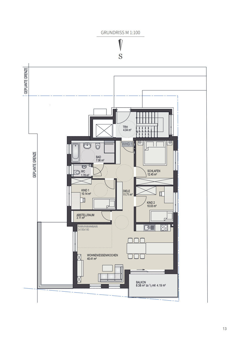 Wohnung zum Kauf provisionsfrei 400.000 € 4 Zimmer 100,9 m²<br/>Wohnfläche Bitz 72475