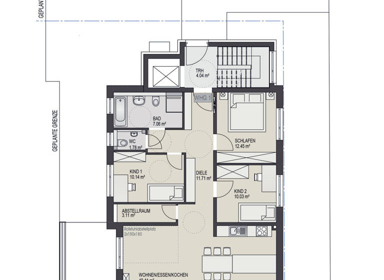 Wohnung zum Kauf provisionsfrei 399.000 € 4 Zimmer 100,9 m² Bitz 72475