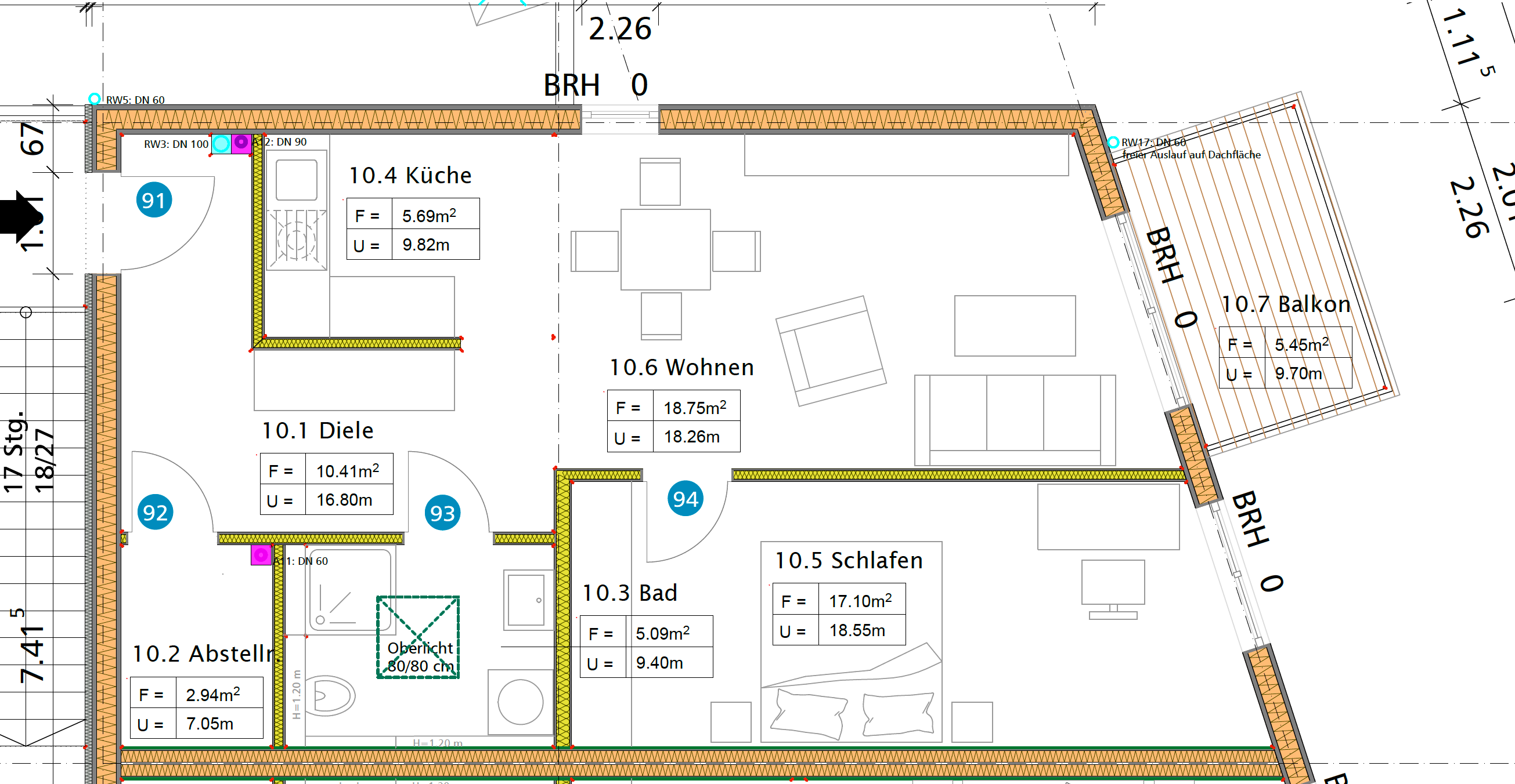 Wohnung zur Miete 780 € 2 Zimmer 62,7 m²<br/>Wohnfläche Zingst Zingst 18374