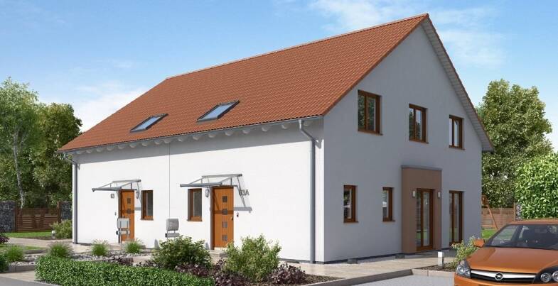 Doppelhaushälfte zum Kauf provisionsfrei 459.000 € 4 Zimmer 127 m² 330 m² Grundstück Egersdorf Cadolzburg 90556
